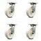 Service Caster 8 Inch Heavy Duty Nylon Caster Set with Roller Bearings, 4PK SCC-35S820-NYR-4 - alternate 3